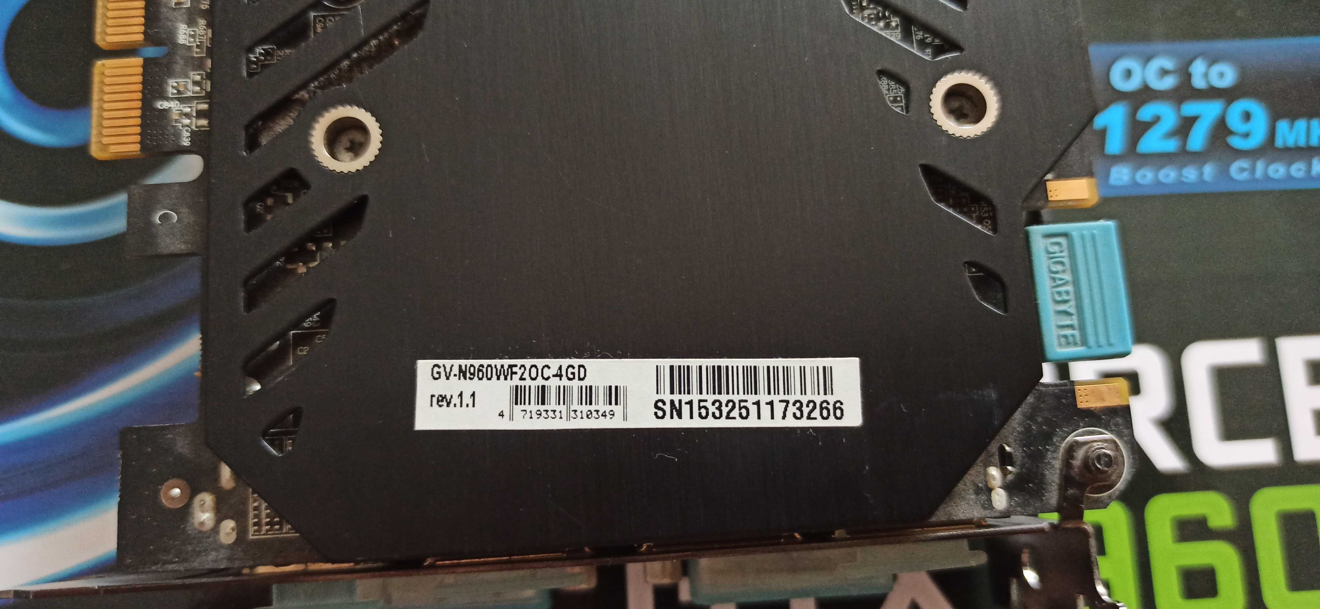 Karta graficzna gtx 960 oc windforce 4GB