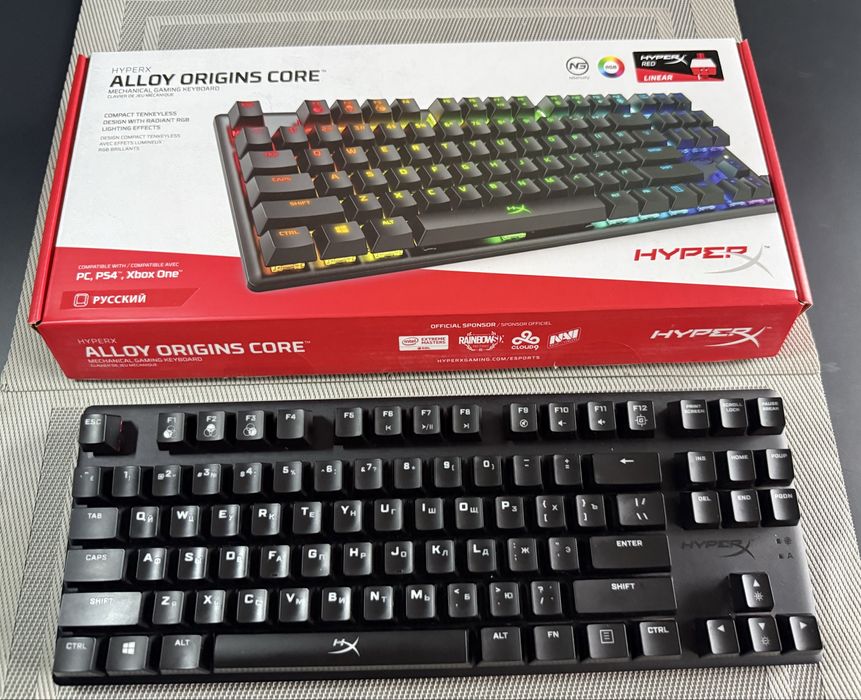 Клавиатура HyperX Alloy Origins Core
