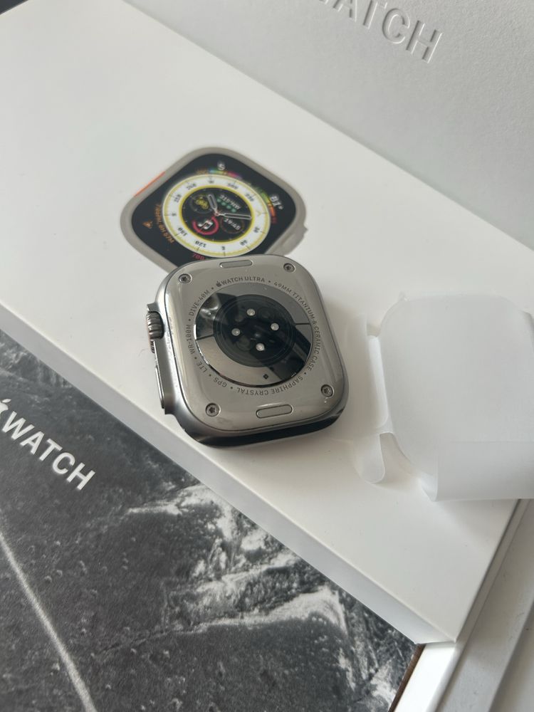 Aplle Watch Ultra GPS+Cellular/A2684/Komplet/Bez Rat/Titanium!