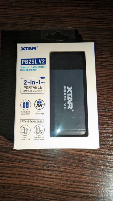 XTAR PB2SL V2 зарядне/повербанк