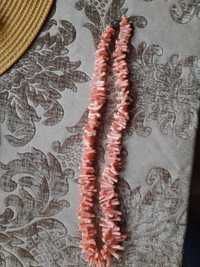 Naszyjnik z różowych korali