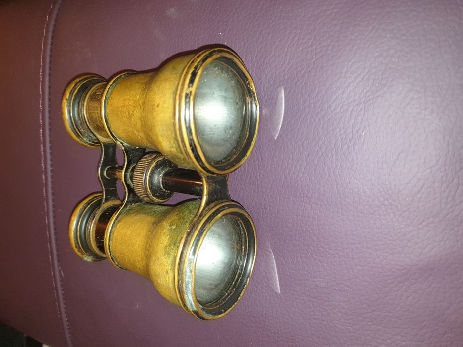 Binóculos de ópera Lemaire Paris muito antigos em latão