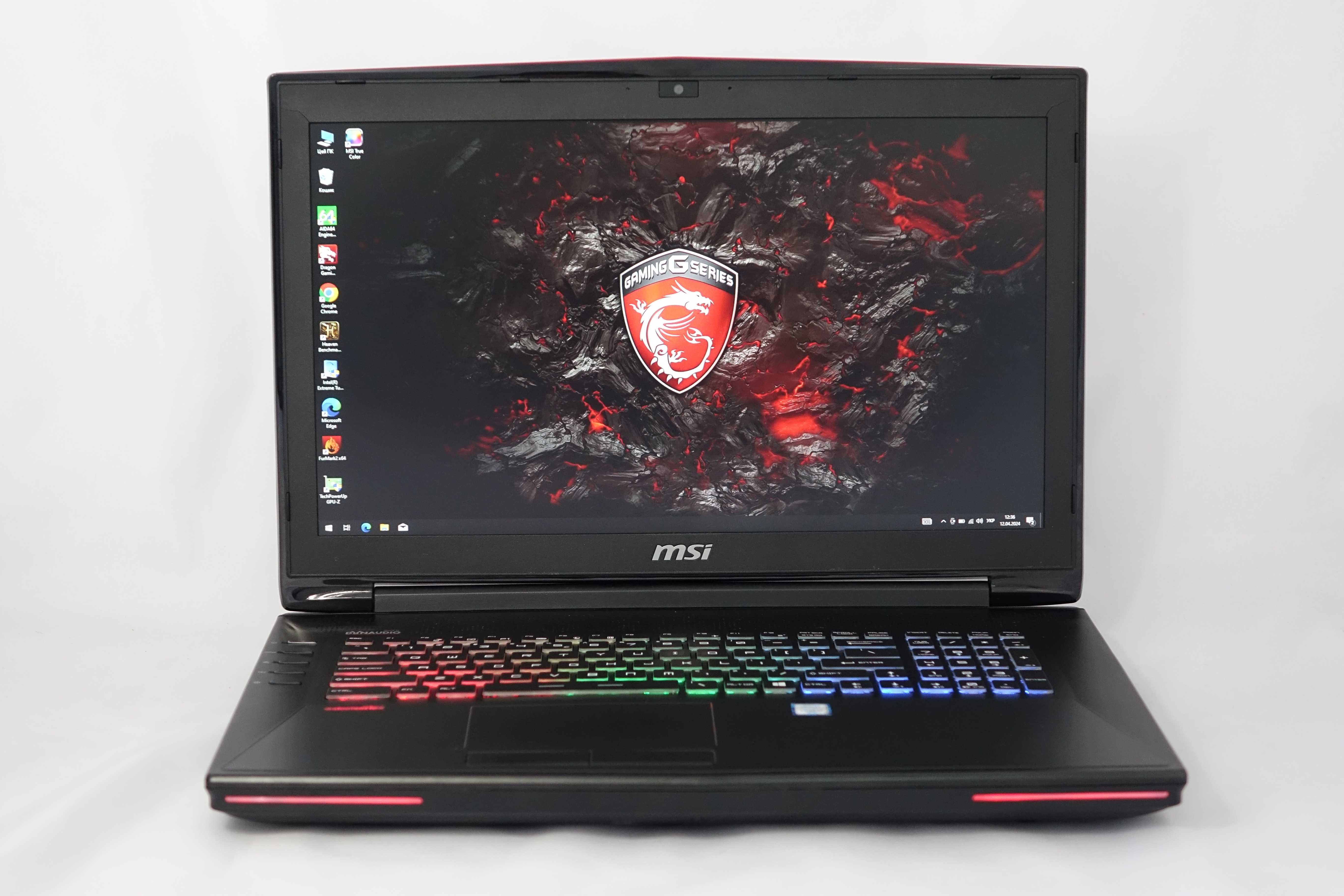 MSI GT72S 6QE i7-6820HQ/16/256+1TB GB SSD/ 17.3" /IPS FHD/ GTX 980M