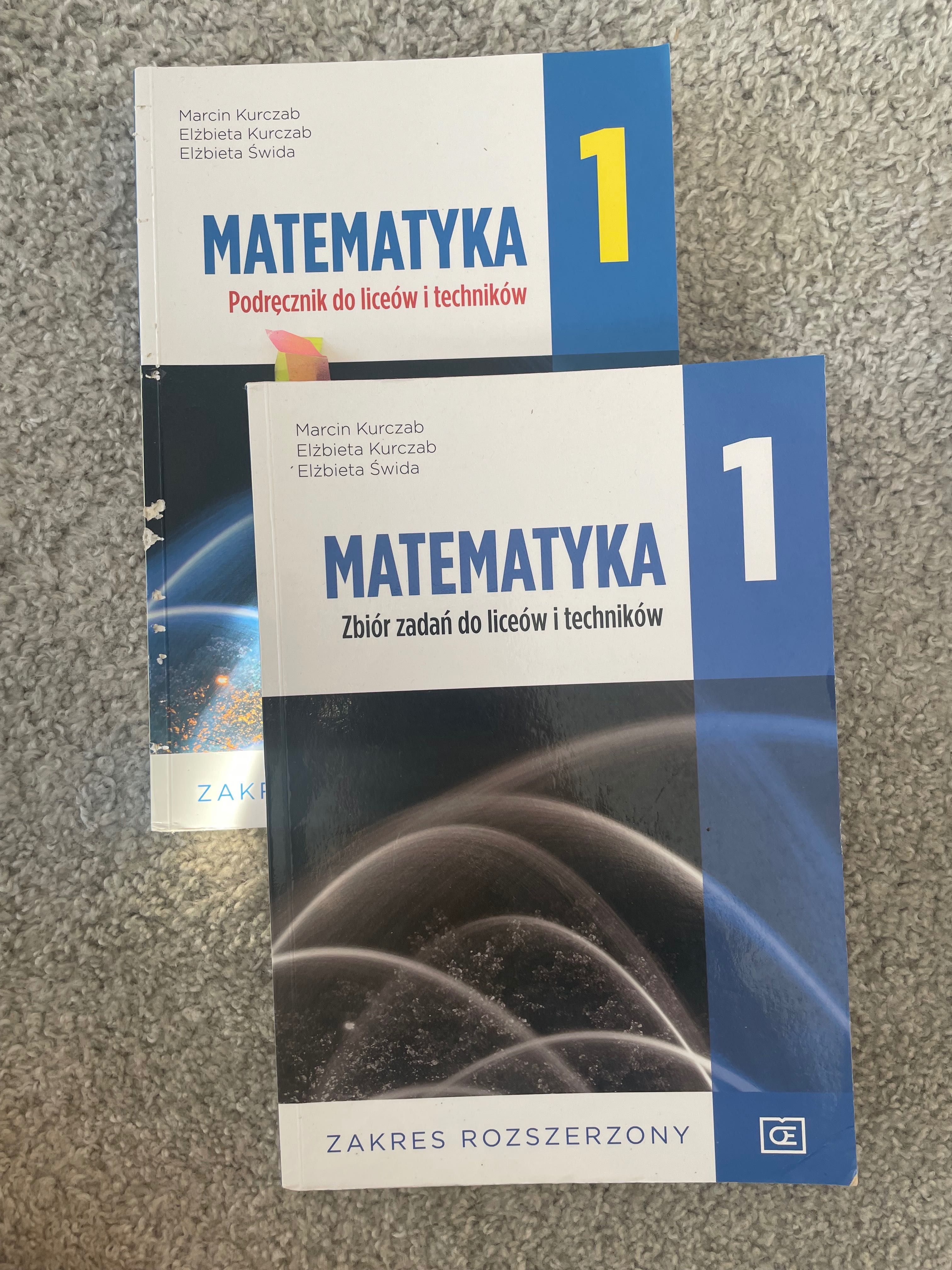 Matematyka 1 podręcznik + zbiór