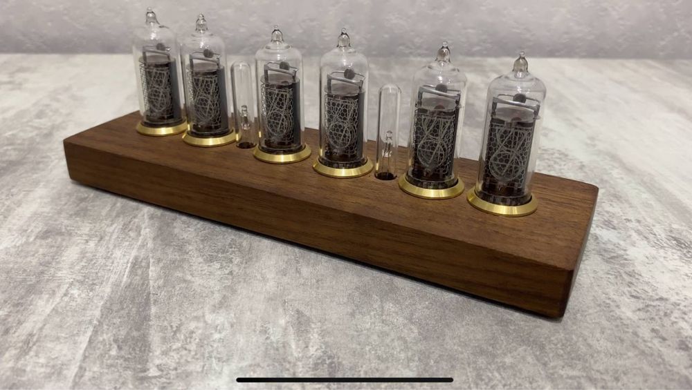 Nixie clock, ламповые часы, ламповий годинник на 6 ИН-14