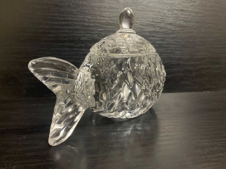 Цукорниця кришталева , сахарница из хрусталя