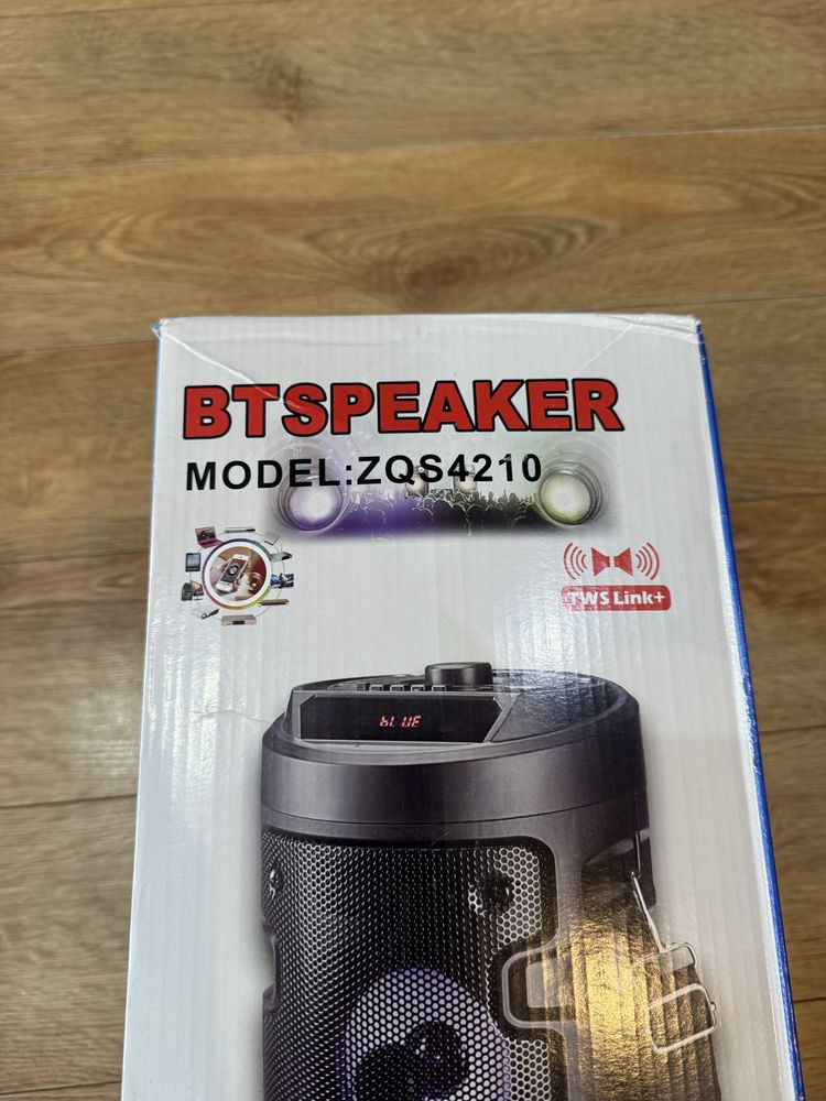 Duzy głośnik bezprzewodowy boombox ZQS-4210