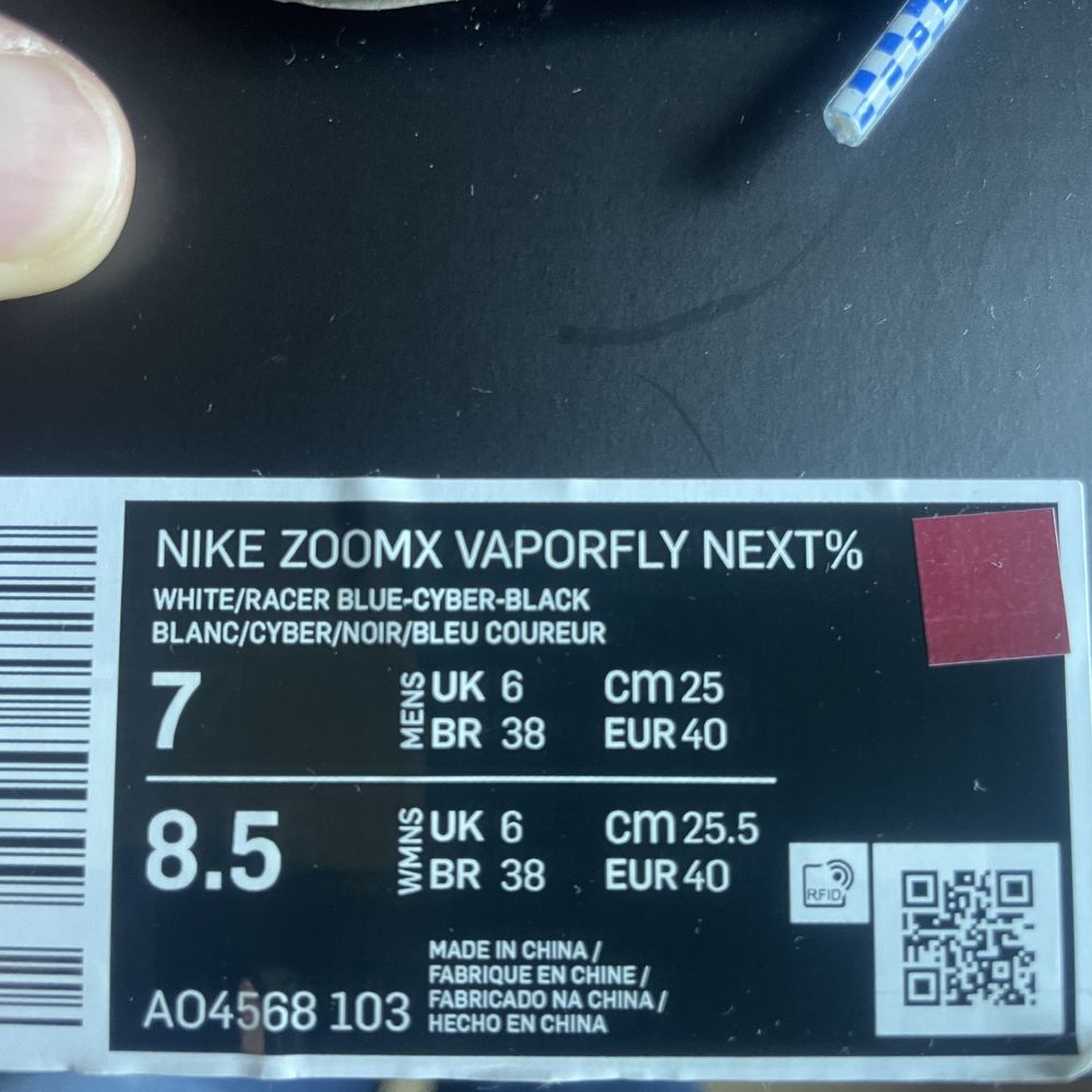 Sapatilhas Nike Vaporfly Next%  40