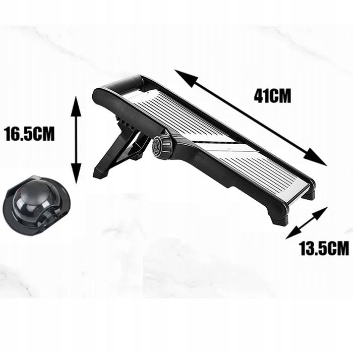 Mandolina szatkownica krajalnica do warzyw tarka ręczna ochrona dłoni