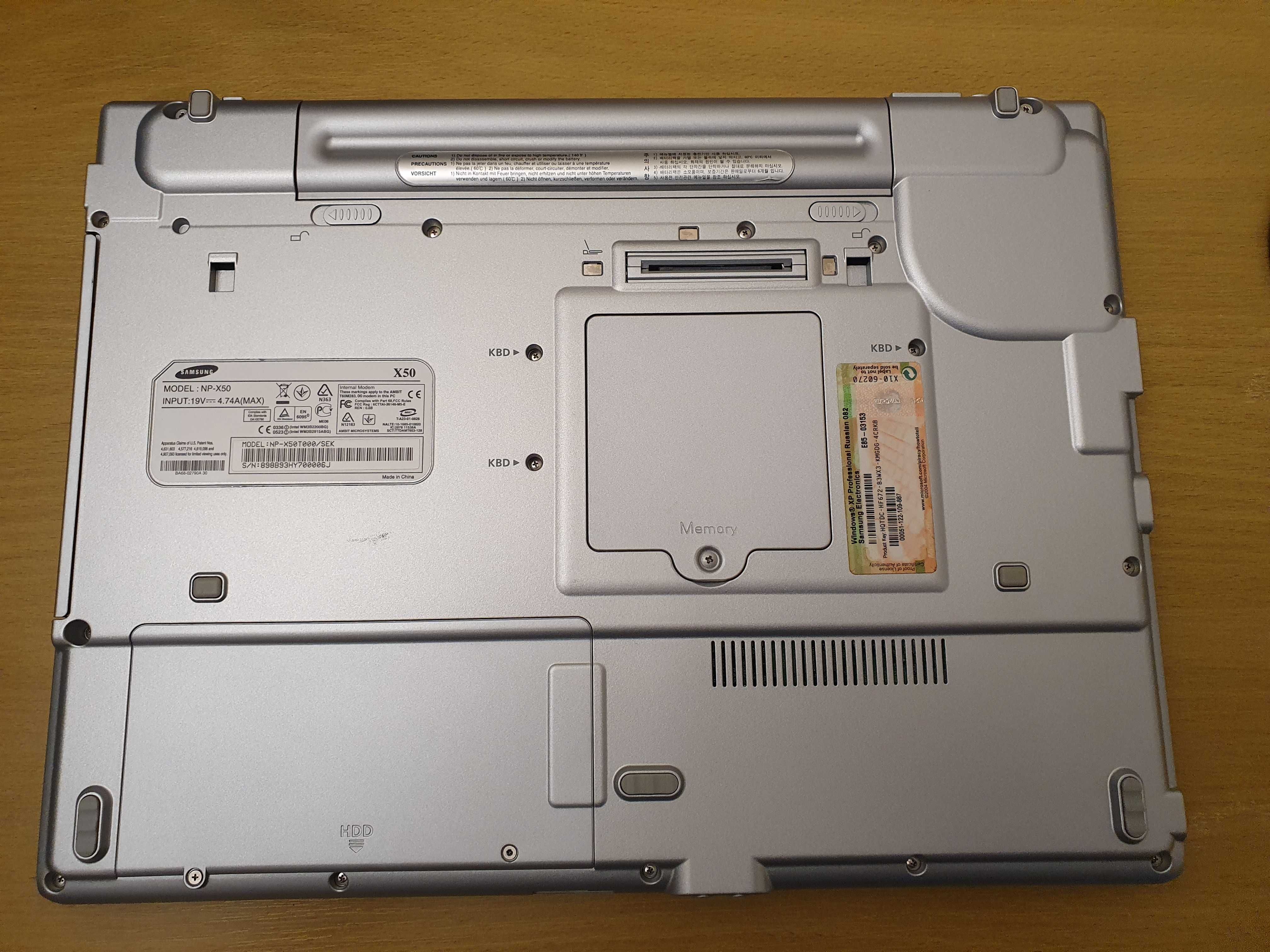 • Samsung NP-X50 Retro Laptop рідкісна модель (15,4inch) •
