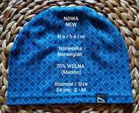 NOWA Norheim czapka sportowa, 70% Wełna (Merino), Roz. 54 cm, S-M