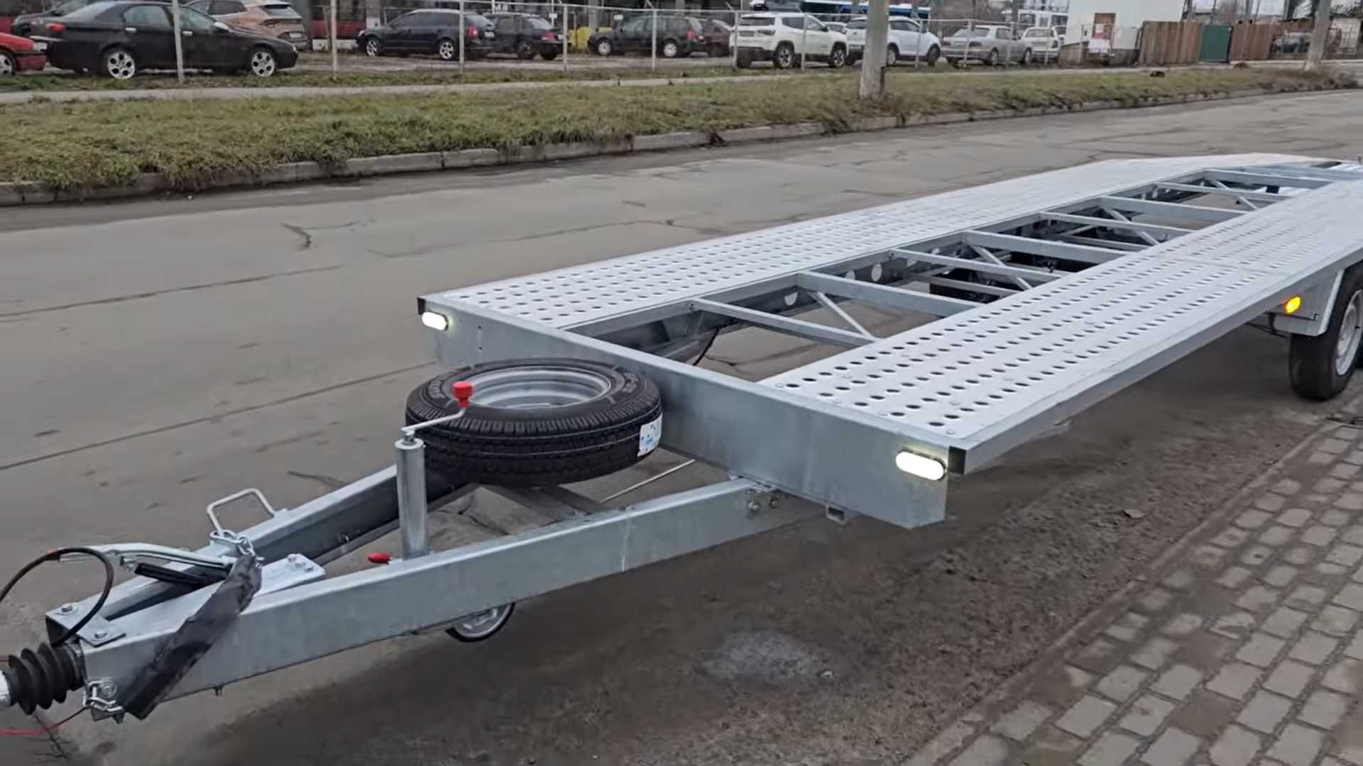 Лавет, лафет, причеп для перевозки автомобіля, автоевакуатор 8500х2200
