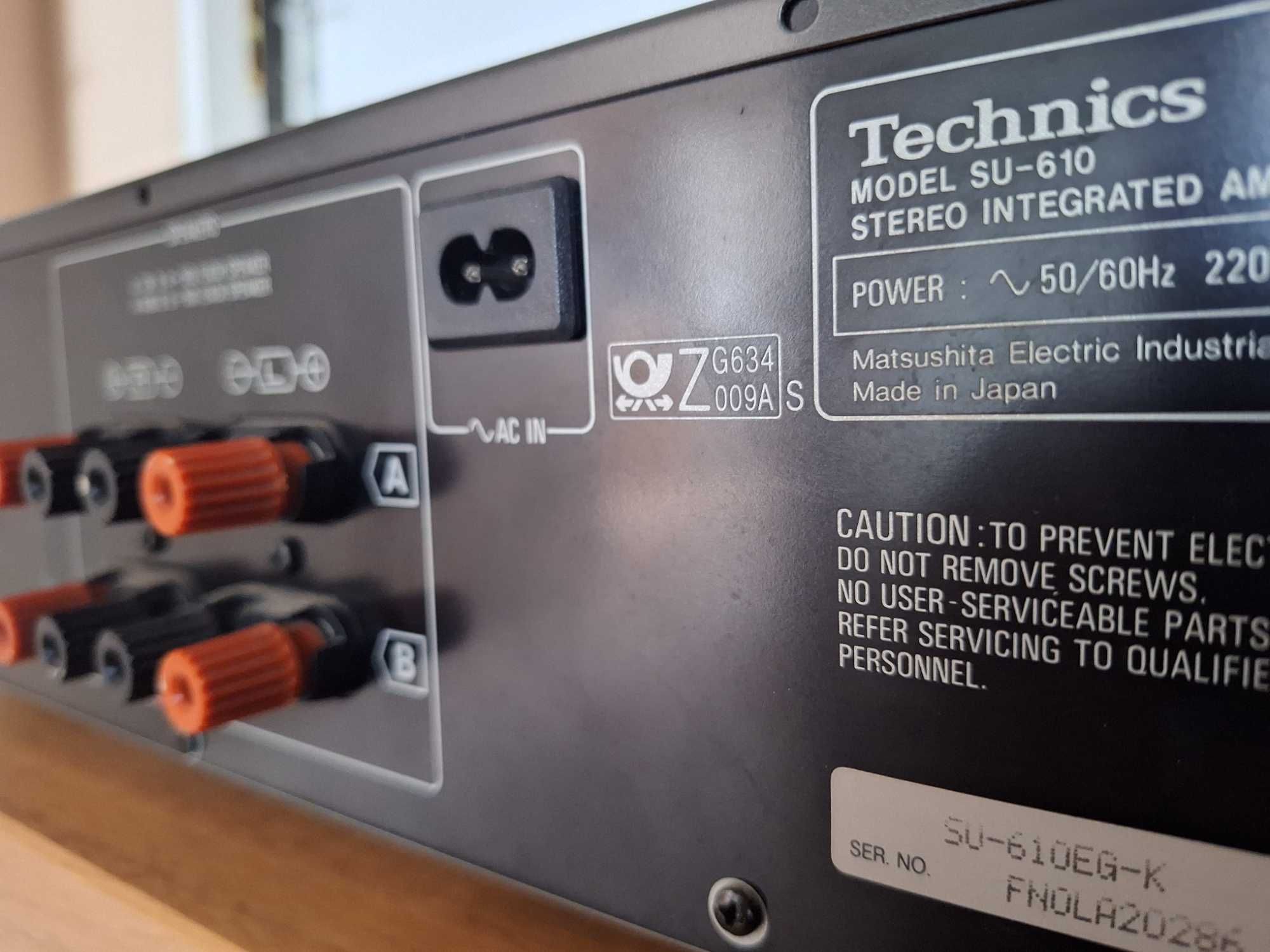 wzmacniacz Technics SU 610