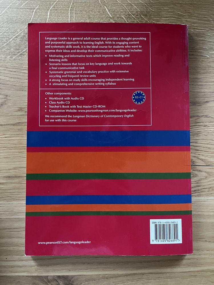 Nieuzupełniony Language Leader Upper Intermediate Coursebook + CD