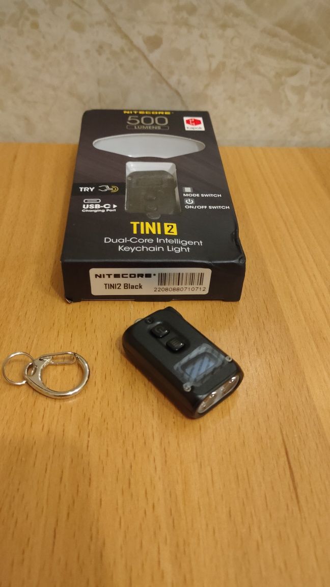 Nitecore TINI2 наключный фонарик  В НАЛИЧИИ