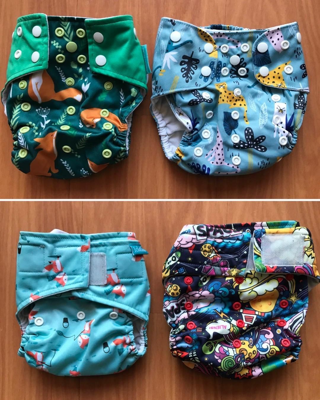 Pack Fraldas reutilizáveis