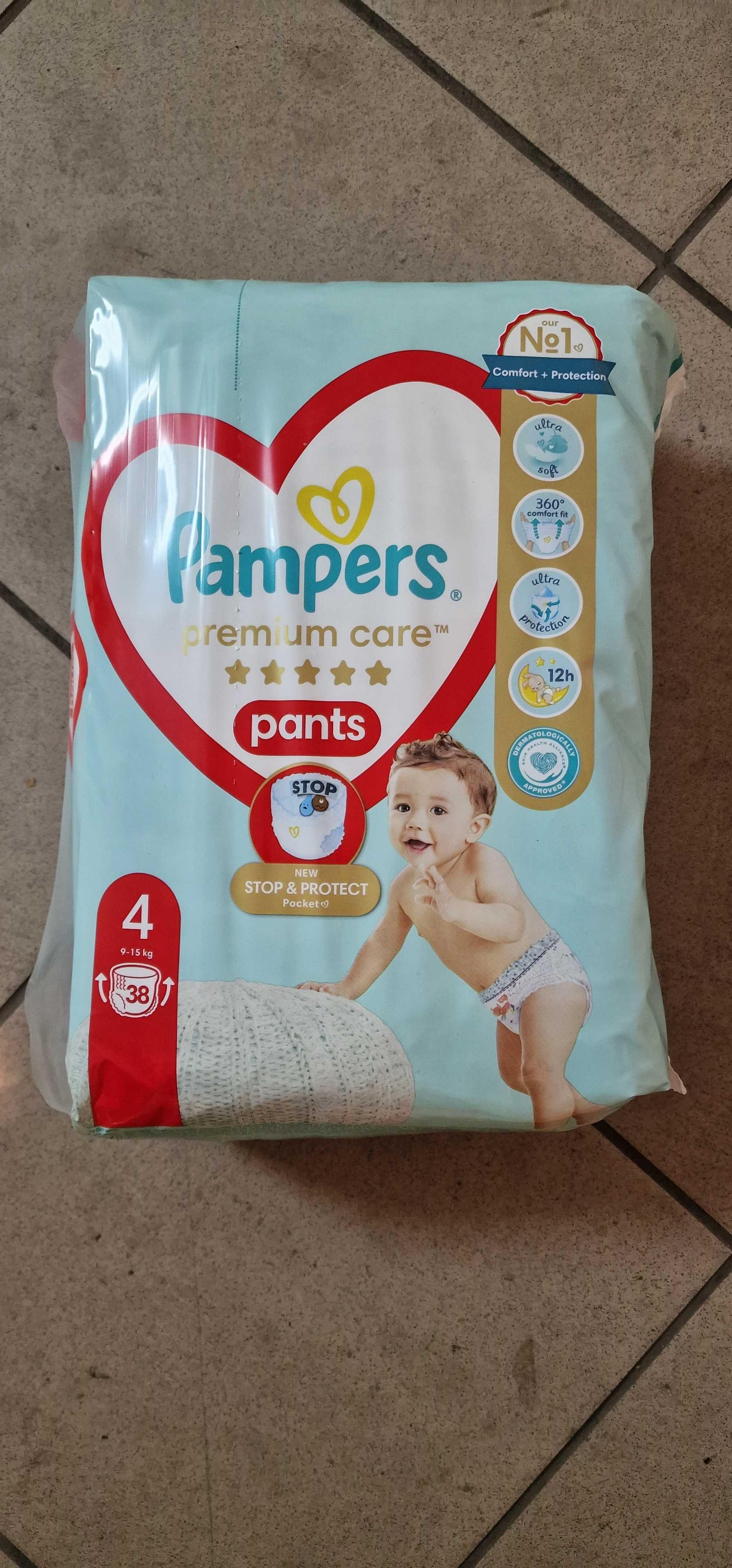 Pampers Premium Pants rozmiar 4, 2x38 szt! NOWE!