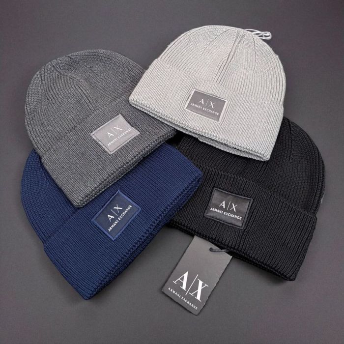 Шапка Armani Exchange чоловіча шапка армані чоловіча бавовняна