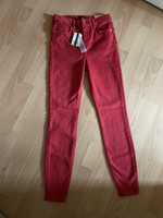 Rurki dzinsy jeansy river island wysoki stan high rise skinny