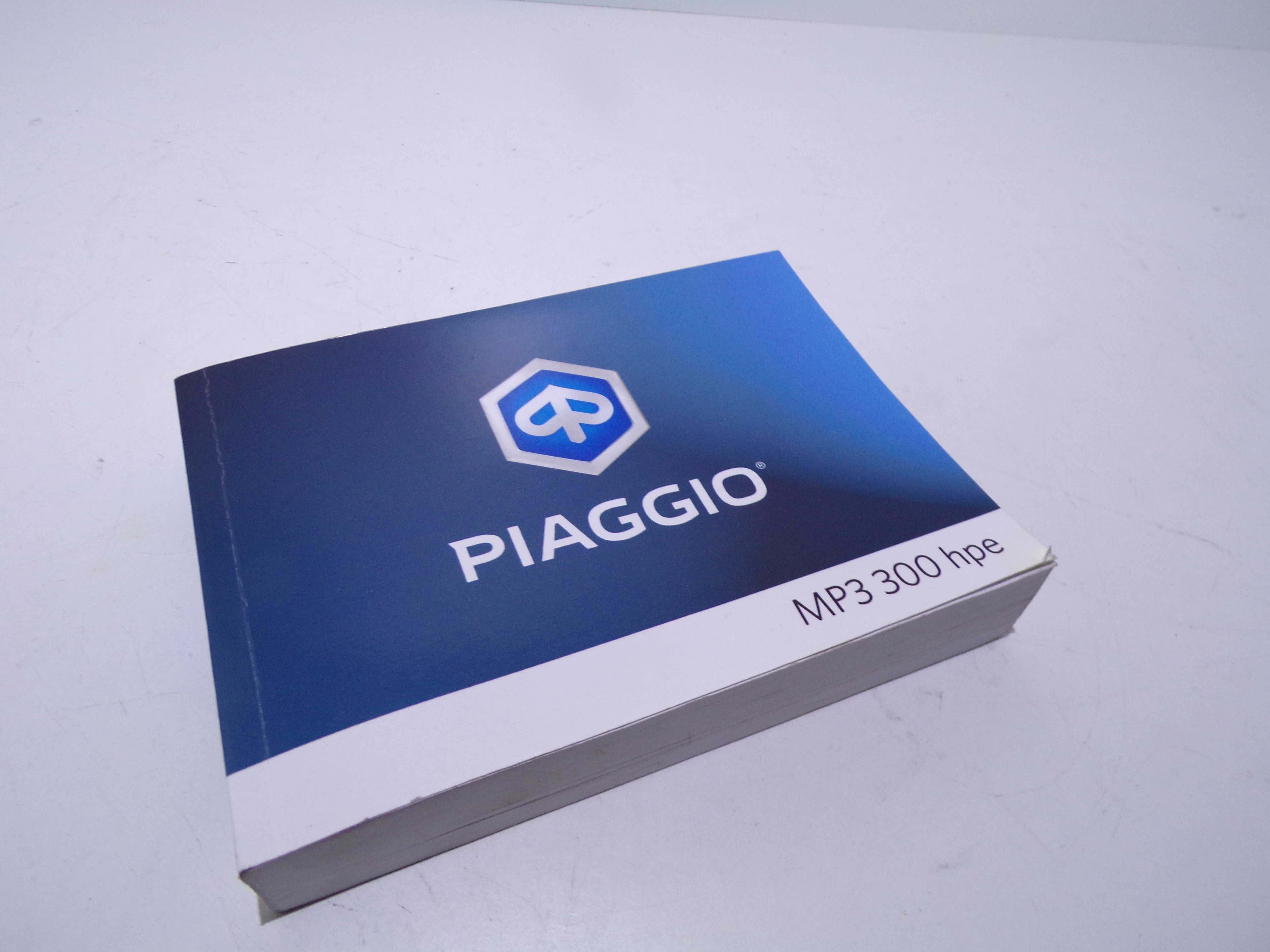 Oryginalna Książka serwisowa Manual Piaggio MP3 300 HPE OEM.
