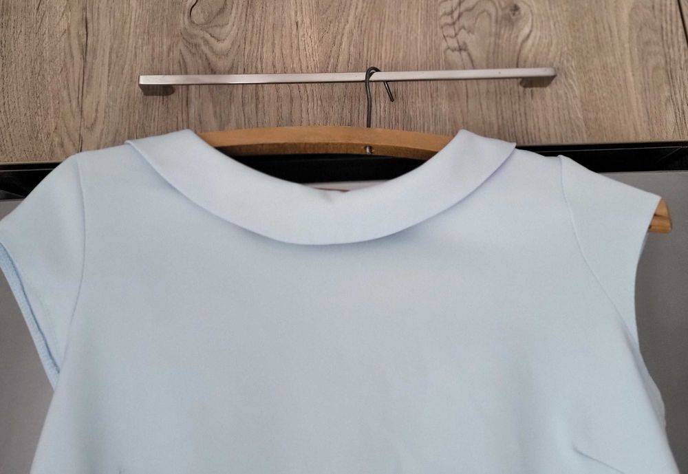 Sukienka letnia błękitna