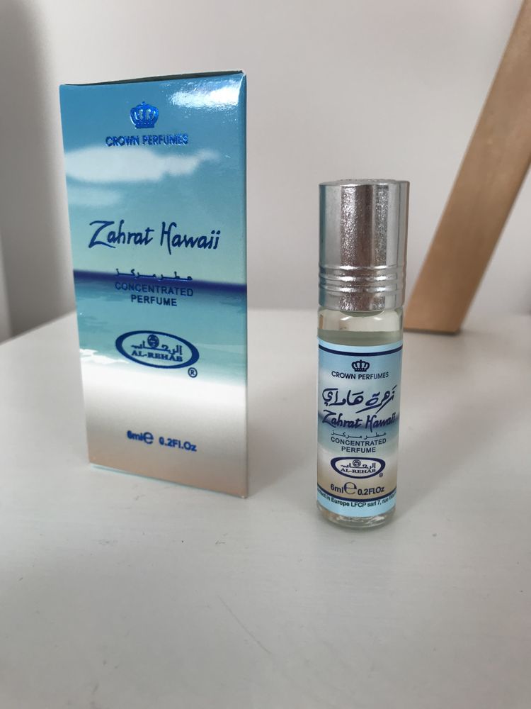 Naturalne perfumy w olejku roll-on Al-Rehab Zahrat Hawaii