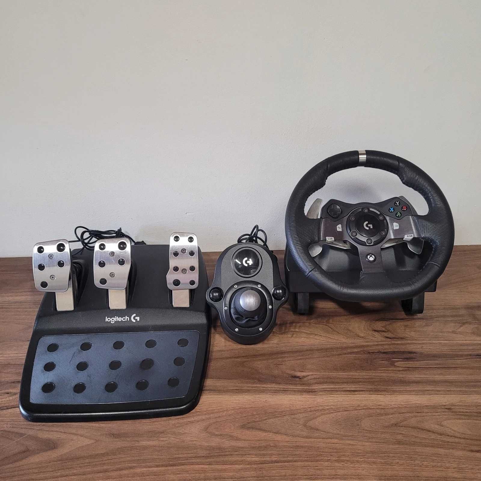 KIerownica logitech g920 + shifter