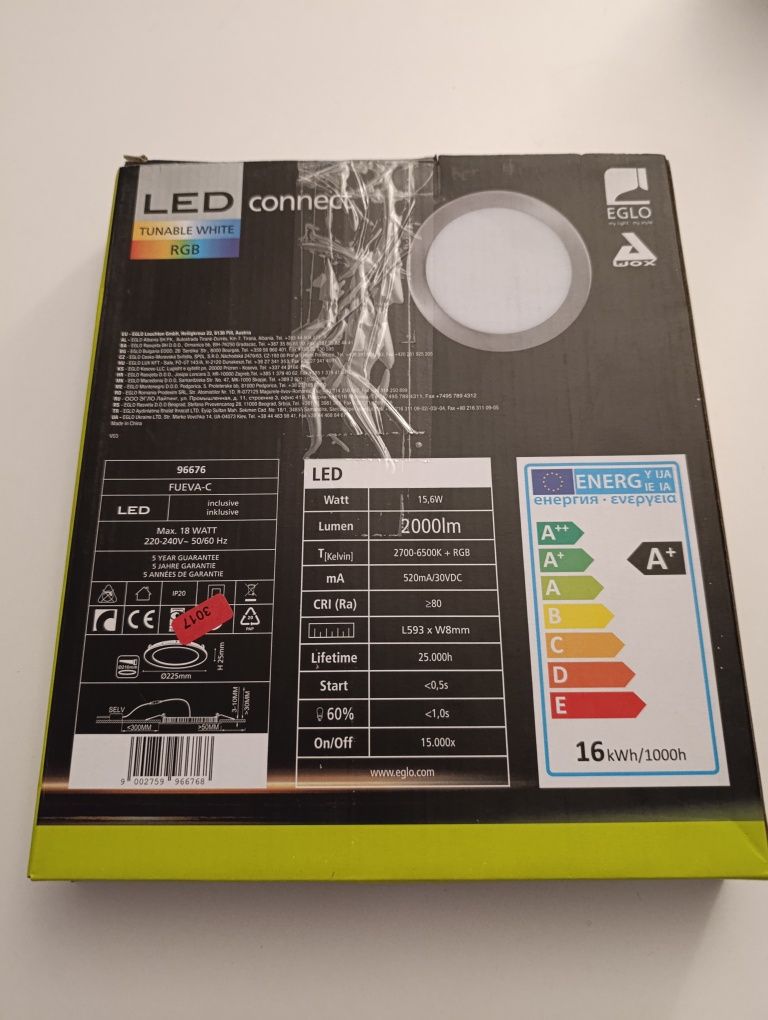 Oprawa LED do zabudowy Bluetooth connect