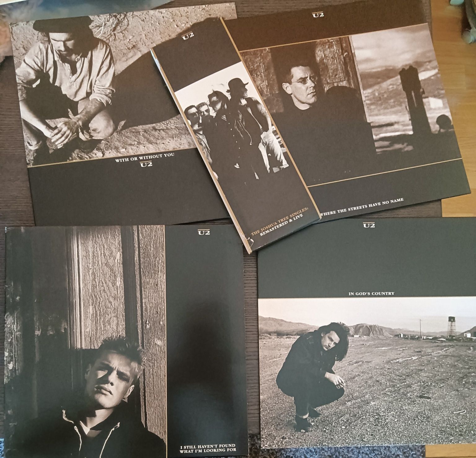 U2 the joshua tree 4 singles, remastered & live