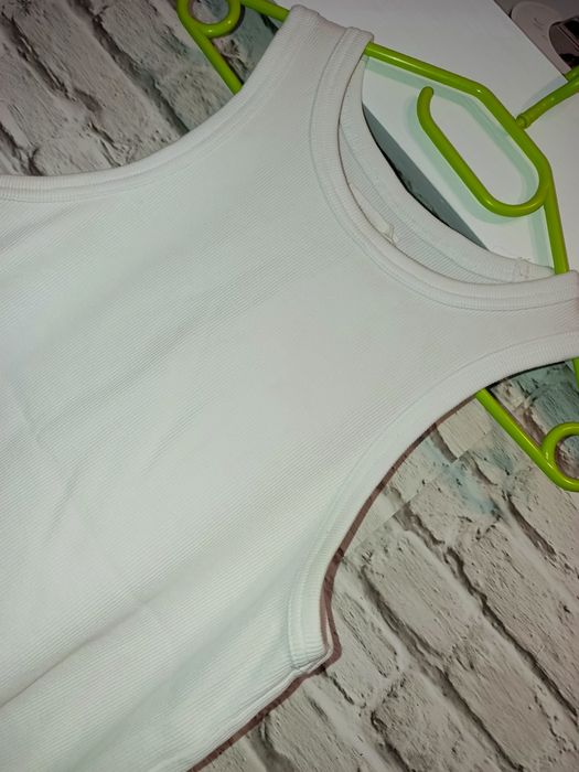 Bokserka biała Reserved XL