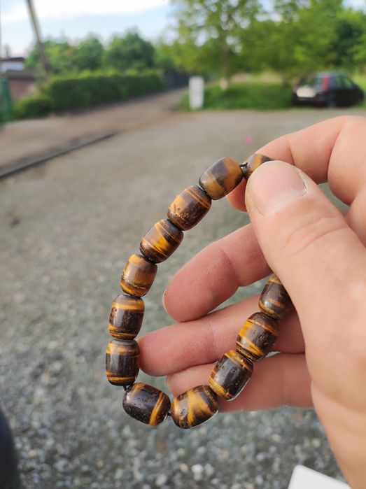 Bransoletka "tygrysie oko"prawdziwa