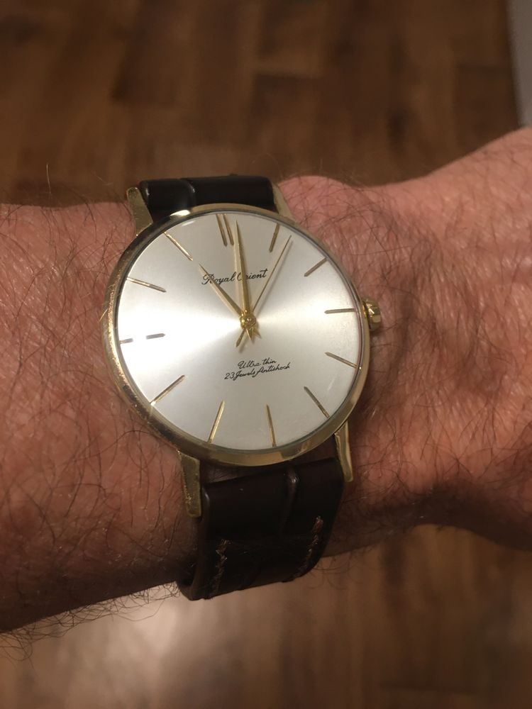 Наручные часы  royal orient ultra thin  (seiko citizen)