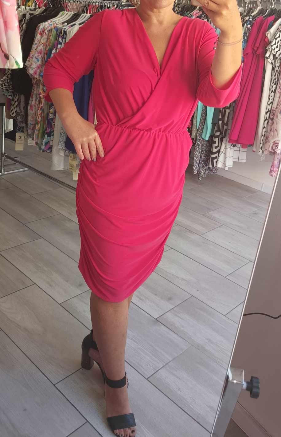 Chabrowa sukienka 46 48