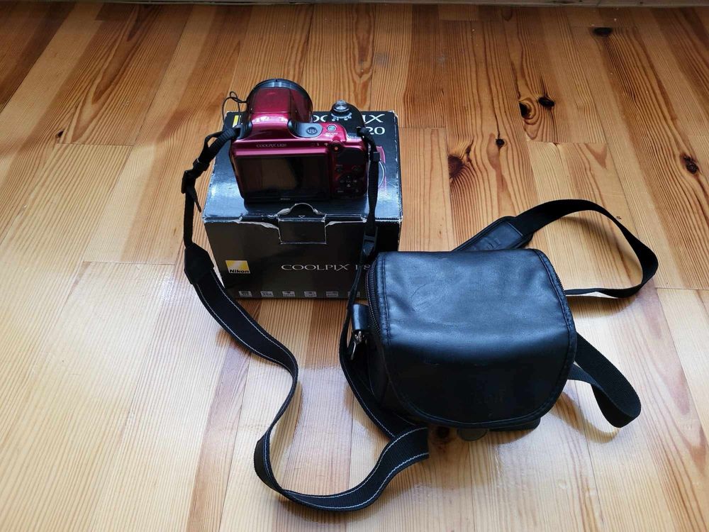 Aparat NIKON COOLPIX L820 Bordowy