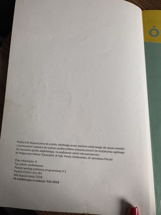 Repetytorium j.angielski egzamin ósmoklasisty