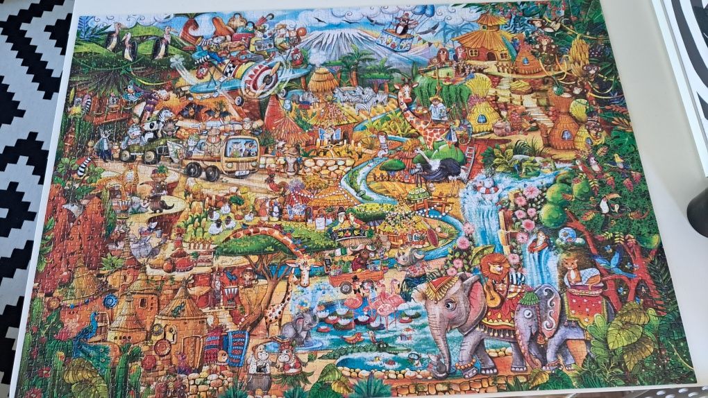 Puzzle Heye Rita Berman Exotic Safari 2000