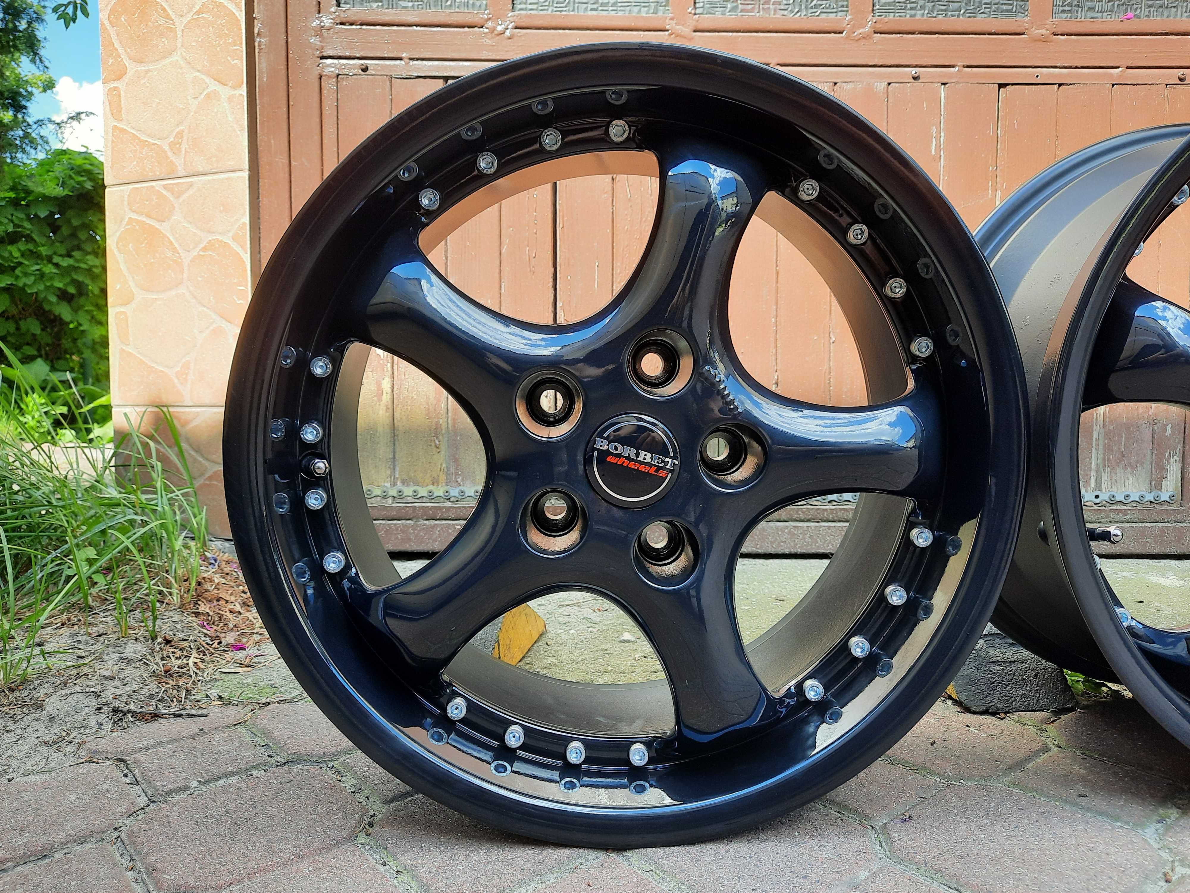 Alufelgi Borbet 5x120 17" 8J ET 35 BMW/VW T5