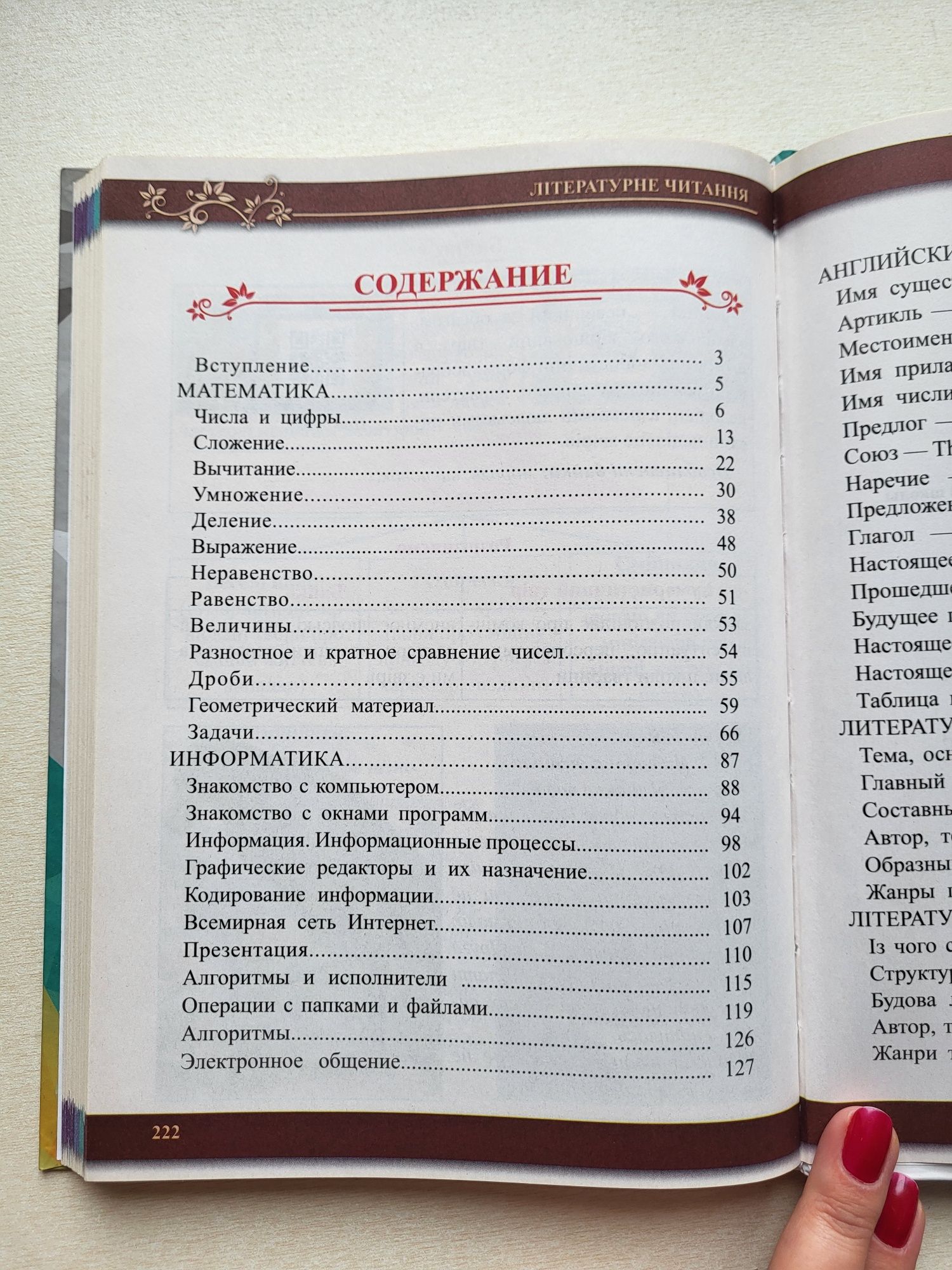 175 уроков по основным предметам начальной школы в справочнике 2016 г