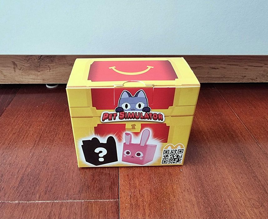 Brinquedo Pet Simulator - Coelho e Gato