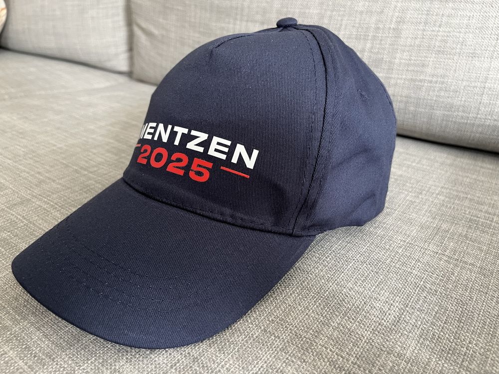 Czapka z daszkiem Mentzen2025, granatowa
