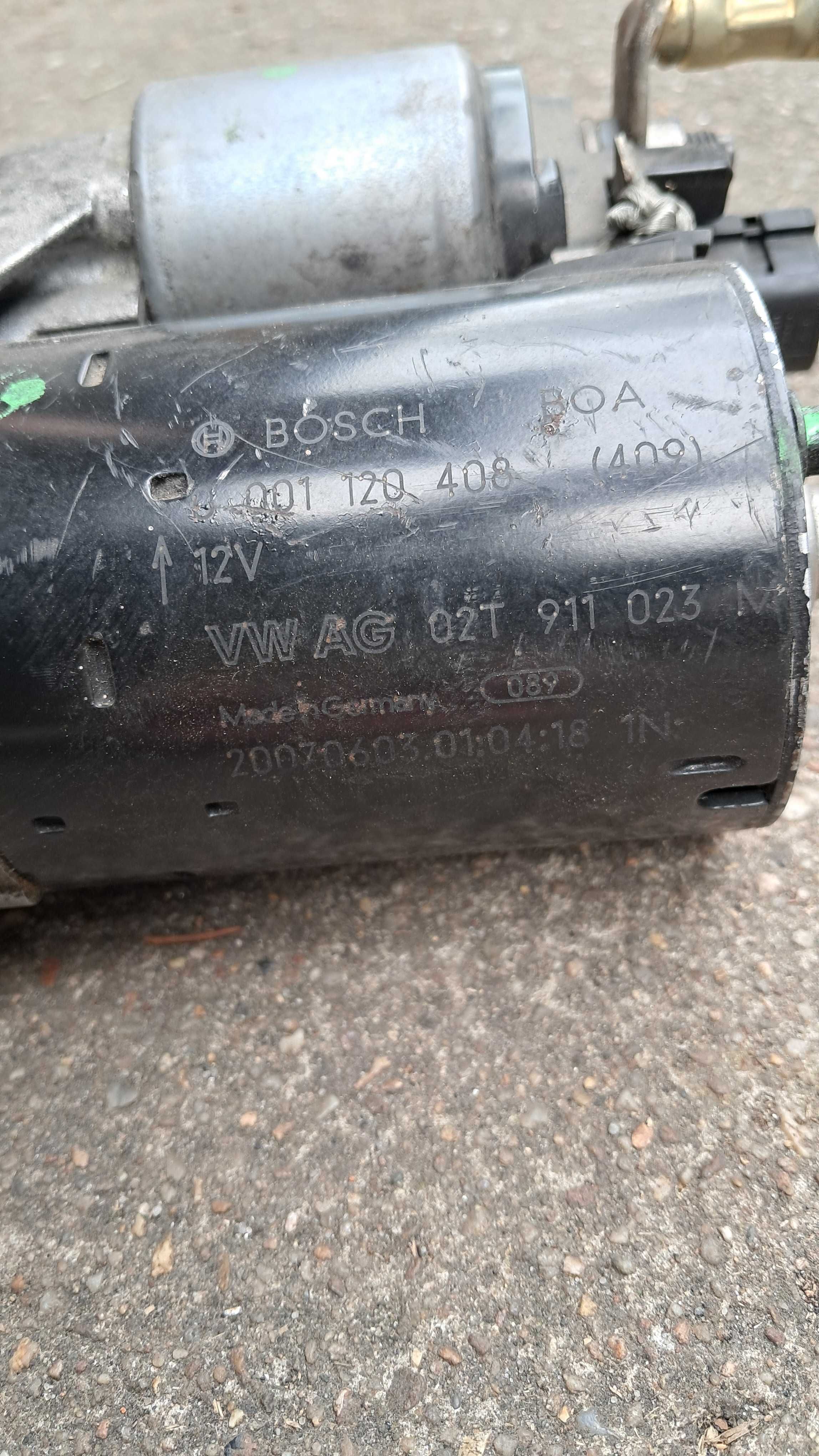 Rozrusznik i alternator, Golf V 1.6 mpi, 2006 rok