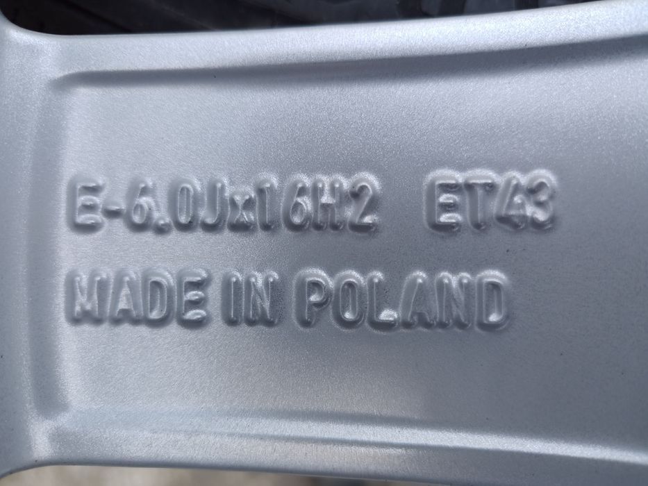 Audi 16" A3 A4 Q2 ORG VW Golf VI VII Octavia Seat Passat ET43 Jak NOWE