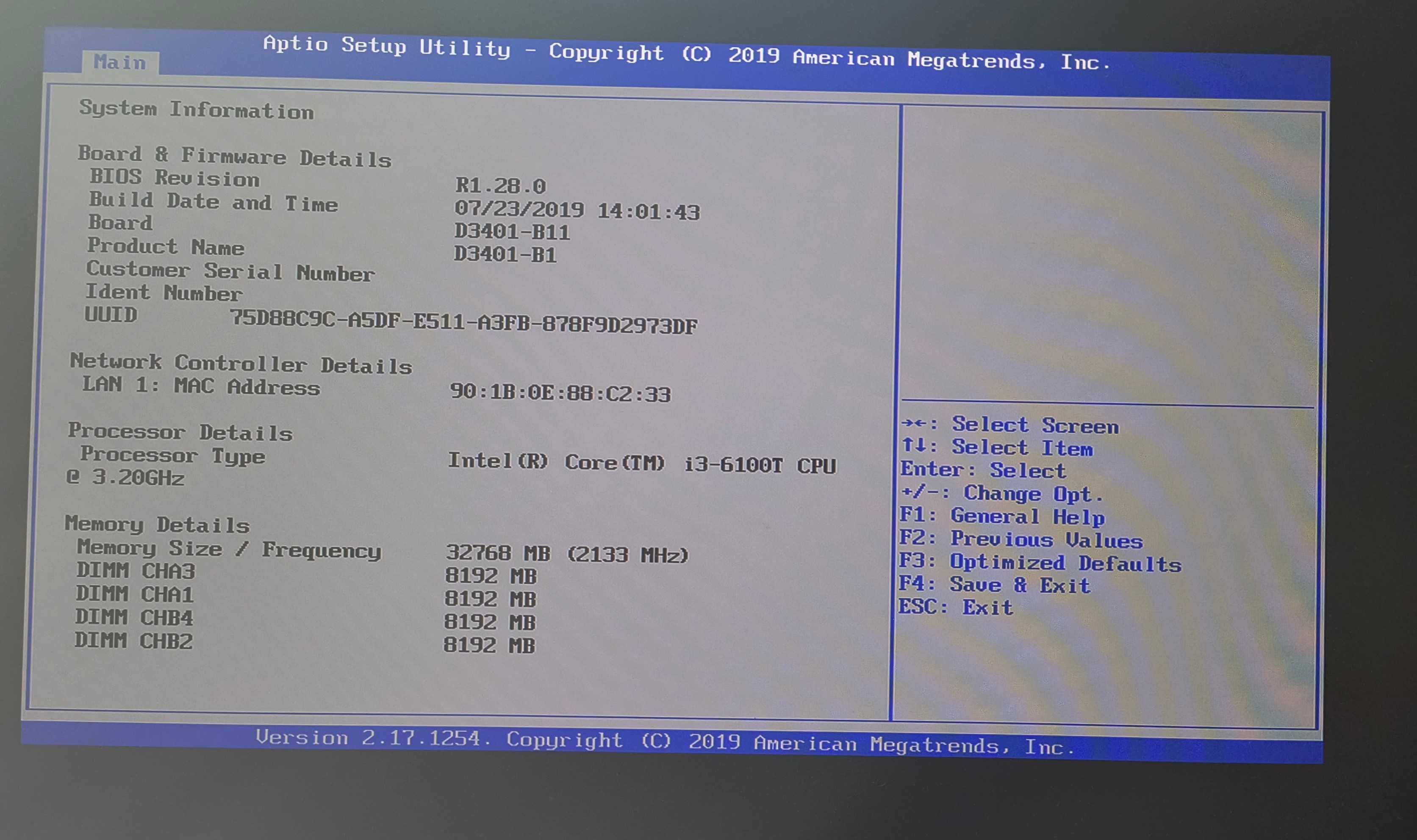 Serwer Rack U1 i3-6100T DRR4 32GB M.2 D3401-B11 UFT SSD proxmox