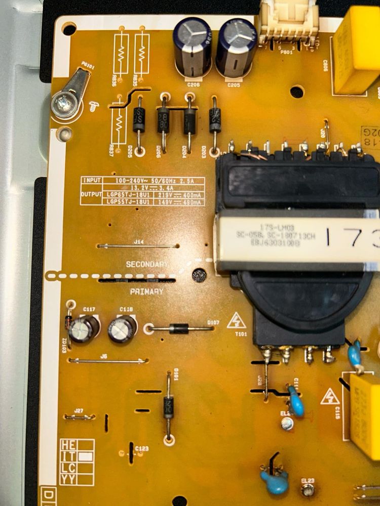 Zasilacz tv lg55uk6470plc