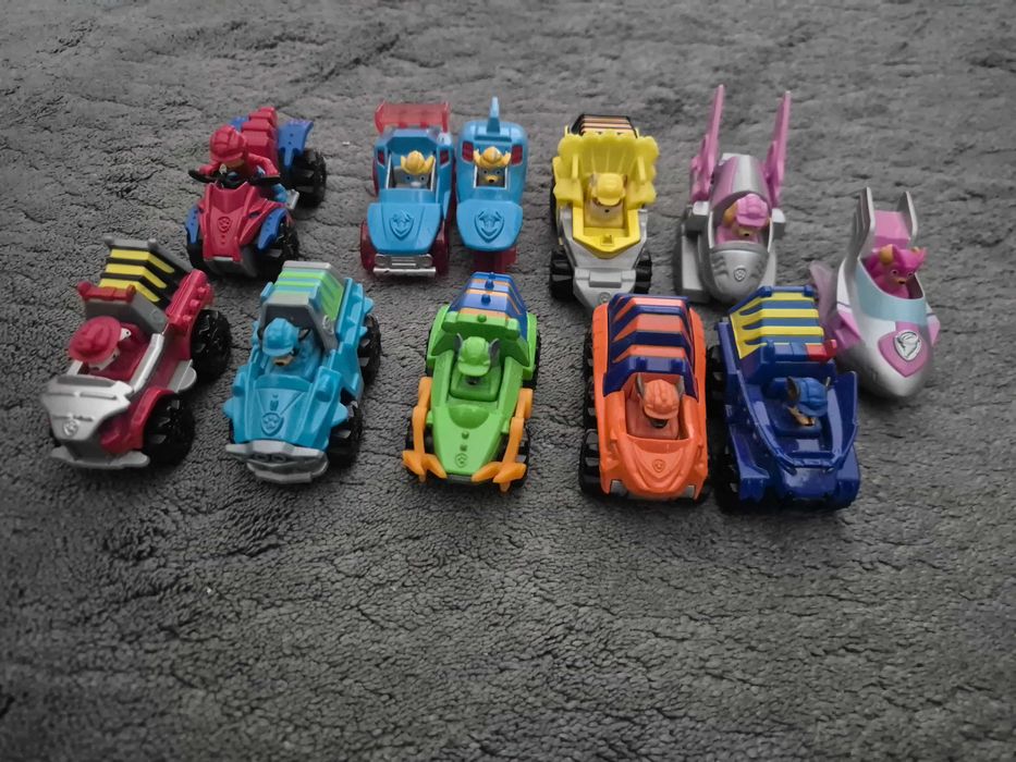 Psi patrol auta 11 szt.