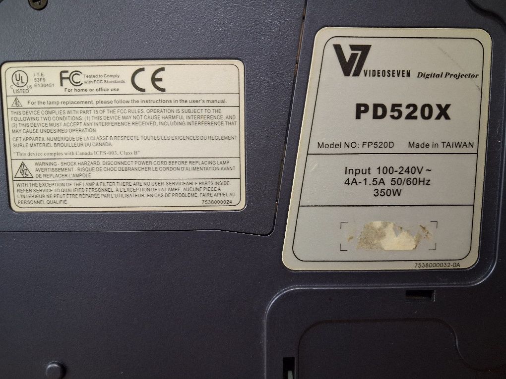 Projektor Videoseven PD520X