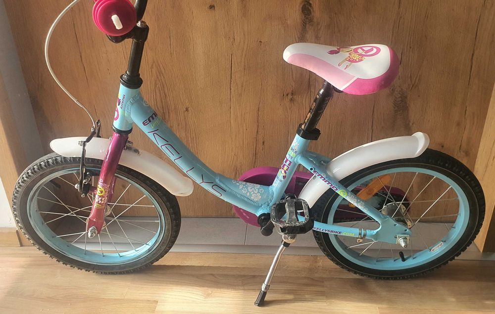 Rower dziecięcy 16 dla dziewczynki