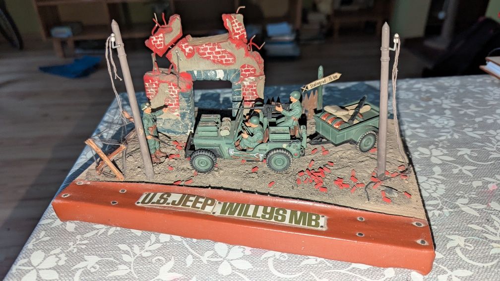 Diorama - Jeep Willys