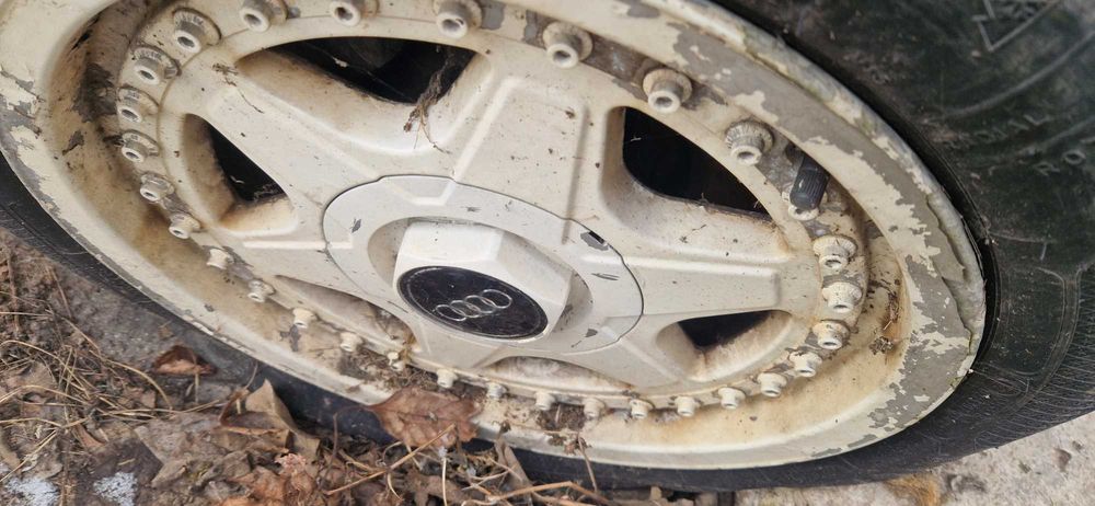 alufelgi speedline sl 423 audi 80 b4,100,coupe cabrio b3 kpl dekielki