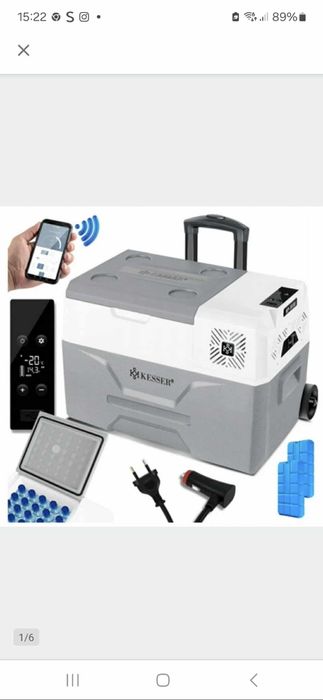 Lodówka zamrażarka samochodowa podróżna